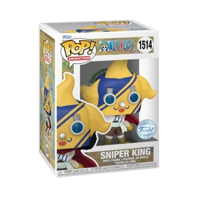 Imagen de Funko Pop! Animation: OP Sniper King 1/6 de Probabilidades Obtener la RARA Variante Chase One Piece Figura Vinilo Coleccionable Idea Regalo Mercancia Oficial Anime Fans