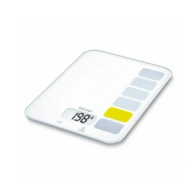Imagen de Balanza de cocina Beurer KS 19 Peso máximo 5Kg, Escala medición 1g, Display digital