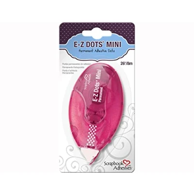Imagen de Toga E Z Dots Mini cinta adhesiva de doble cara, transparente, 3 mm x 8 m, 1 unidad
