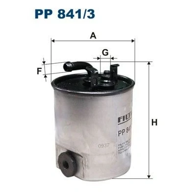 Imagen de Filtro combustible FILTRON PP 841/3