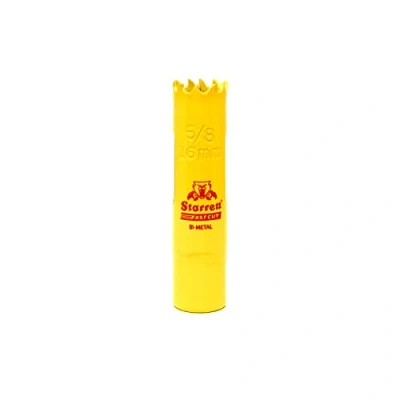 Imagen de Starrett, corona perforadora Fast Cut, color amarillo, Ø 16 mm FCH016