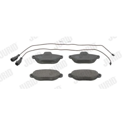 Imagen de JURID 571523J Juego de pastillas freno con contacto avisador desgaste accesorios FIAT: Punto II Hatchback, I Hatchback