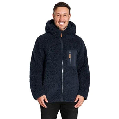 Imagen de CityComfort Sudaderas Hombre con Cremallera, Sudadera Suave de Polar Sherpa (Azul Marino, M)