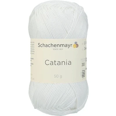 Imagen de Schachenmayr Catania, 50G weiß Hilos para Tejer A Mano