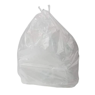 Imagen de Jantex Bolsas de basura con pedales, 1000 unidades, color blanco, unidades