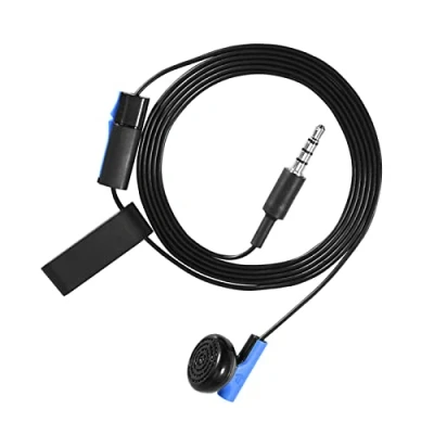 Imagen de Auriculares DE Juegos, Mono Chat Earbud con Micrófono, Conector y Clip 3,5 mm para Playstation 4 PS4