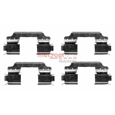 Imagen de METZGER 109 1654 Kit de accesorios, pastillas frenos MERCEDES BENZ: Clase B, ML