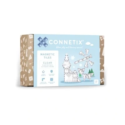 Imagen de Construcción Connetix Clear 34 piezas