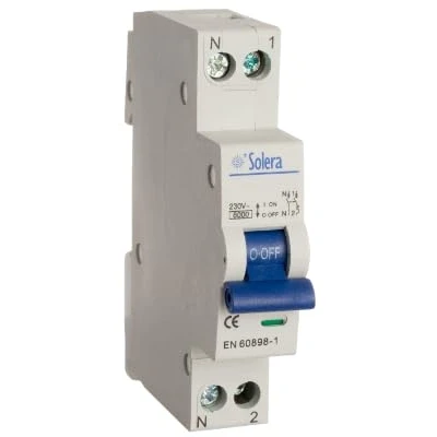 Imagen de Interruptor magnetotermico 1P+N 16Acurva CSOLERA CBMM1N16