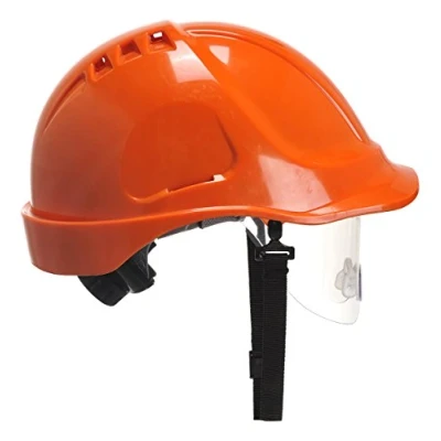 Imagen de Portwest Casco Endurance Con Visor, Color: Naranja, PW55ORR