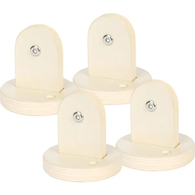 Imagen de small foot Adaptador Barra de Pared Adventure, Madera, 4 uds. para Movimiento, niños a Partir 2 años, 12485, Multicolor