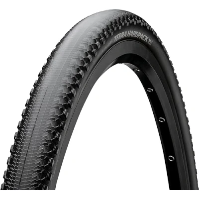 Imagen de CONTINENTAL Terra Hardpack ShieldWall System Cubiertas para Bicicletas, Unisex Adulto, Negro, 50 622