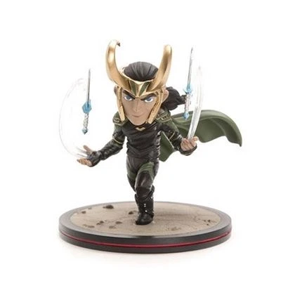 Imagen de Quantum Mechanix Figura Ragnarok Thor Loki Q Fig Diorama, 7.6 x 8.9 cm (APR188967)