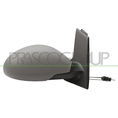 Imagen de Espejo retrovisor Prasco ST3207123 derecha imprimado manual ajustable desde interior, convexo SEAT: Altea
