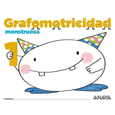 Imagen de Grafomotricidad monstruosa 1. (Cuadernos educacion infantil (43))