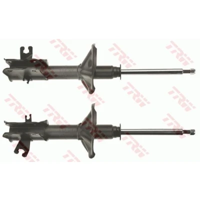 Imagen de TRW TWIN JGM1093T amortiguador Eje delantero Presión de gas 45 Bitubular Columna Espiga arriba, Puente abajo MITSUBISHI: COLT 5