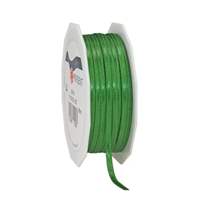 Imagen de Präsent Verde, 55 Yardas para Envolver, 0.12 Pulgadas de Ancho, decoración y Manualidades, Cinta Decorativa Regalos, Cada ocasión, Poliéster, Amarillo, 3mm 50m, 50