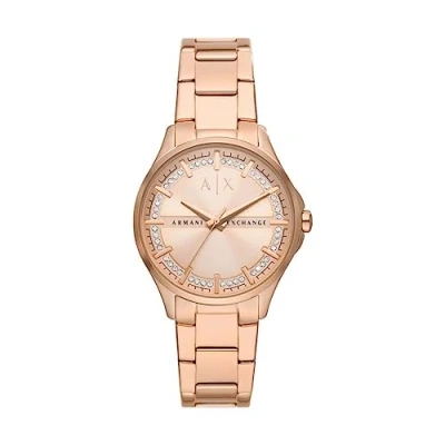 Imagen de Armani Exchange Reloj de mujer cuarzo 3 agujas con pulsera LADY HAMPTON AX5264