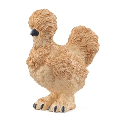 Imagen de schleich 14891 Gallina silkie, a partir de 3 años, FARM WORLD figura, 6 x cm