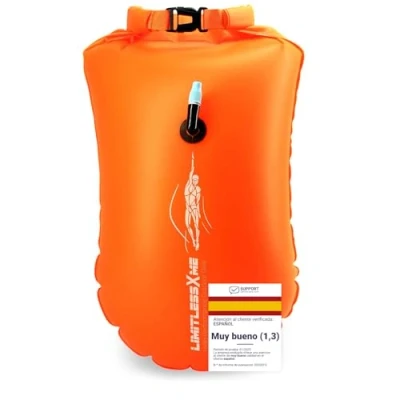 Imagen de LimitlessXme Boya de Natación Inflable (Naranja)