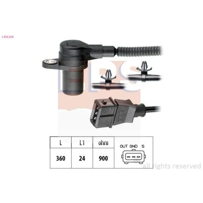 Imagen de EPS 1.953.559 Sensor de Cigueñal Made in Italy OE Equivalent