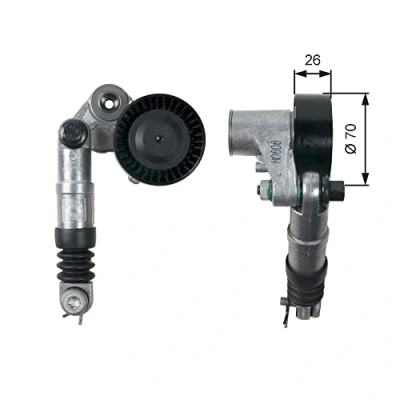 Imagen de GATES T39216 Polea Tensora FleetRunner Micro V Stretch Fit