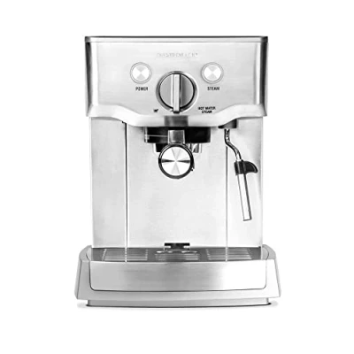 Imagen de gastroback 42709 Cafetera Espresso Pro Independiente Manual 1.5L Acero inoxidable, 1000 W