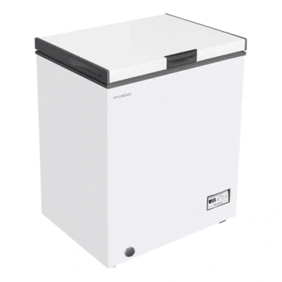 Imagen de Hyundai Congelador Horizontal Blanco HCH1500EDC. Capacidad 142 Litros, Dual Cooling, 4 Star, Modo Super Congelación, Tecnología Cíclica, Puerta Abatible, 1 Cesta, Bajo nivel Sonoro
