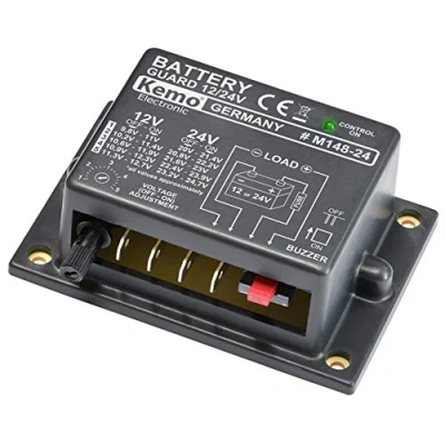 Imagen de KEMO Controlador de batería (M148 24, 12 V, 24 20 A CC)