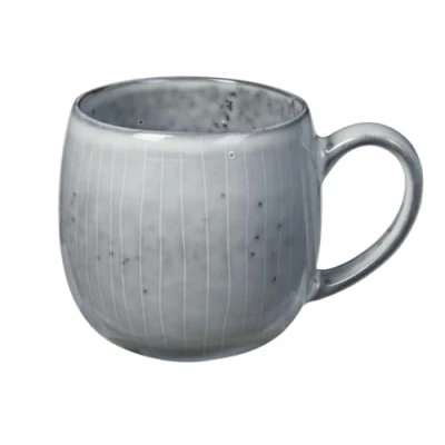 Imagen de broste Copenhagen Nordic Sea 14533457 Taza de té (cerámica, apta para lavavajillas, microondas, 0,45 ml, altura: 10 cm, diámetro: 9 cm)