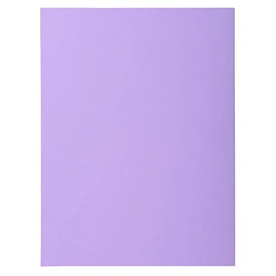 Imagen de Exacompta 340008E Lote de 100 Subcarpetas Super 180, Color Morado