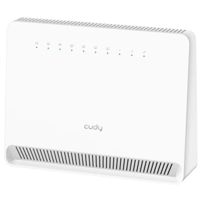 Imagen de Cudy N300 WiFi Módem Enrutador 4G LTE Desbloqueado con Ranura para Tarjeta SIM, de 300Mbps, Cat4, Antenas Internas Alta Ganancia, VPN, Plug and Play, LT400E