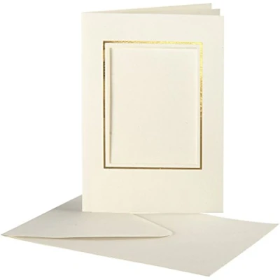 Imagen de Creativ Company 23726 Cartulinas (10 unidades), color blanco