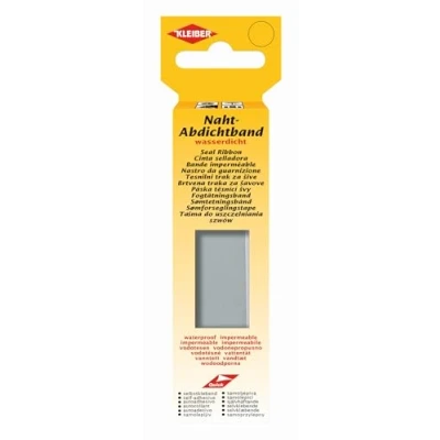 Imagen de Kleiber Cinta de reparación Costuras Tela, Impermeable, autoadhesiva, para Tiendas campaña, Abrigos, Paraguas, etcétera, 3 m x 2 cm, Color Gris Oscuro