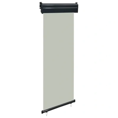 Imagen de vidaXL Toldo Lateral de Balcón, Pantalla Privacidad, Vertical Resistente al Rayos UV, Sombrilla para Jardín Terraza, Gris
