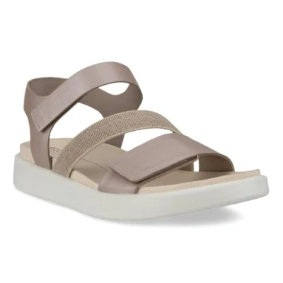 Imagen de ECCO Gruuv M Marine, Sandalia Mujer, Grey Rose Metallic, 41 EU