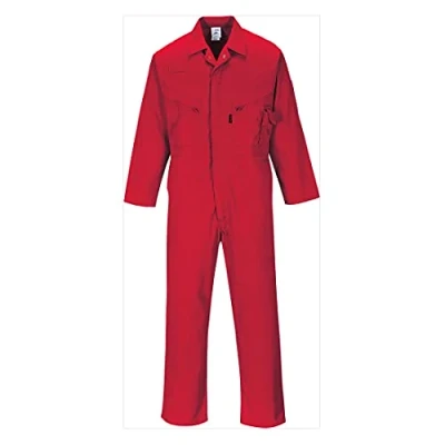 Imagen de Portwest Mono Liverpool Con Cremallera, Tamaño: L, Color: Rojo, C813RERL