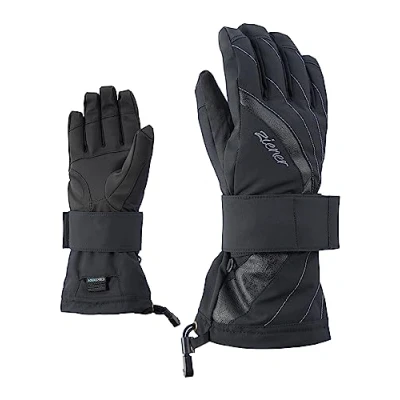 Imagen de Ziener Gloves Milana Guantes De Snowboard Mujer, Black, 8