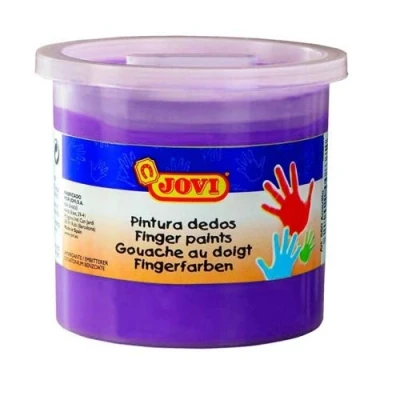 Imagen de Jovi 56023 Pintura a dedos, 125 ml, color violeta