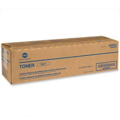 Imagen de Konica Minolta Tóner Original TN 217 Negro 17.500 páginas (A202031)