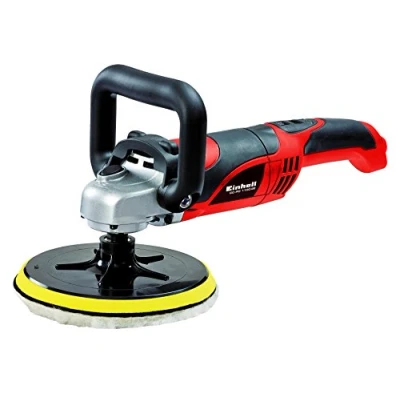 Imagen de Einhell Pulidora lijadora para automóvil, 1100 W, 1000 3500 RPM, Color Rojo/Negro
