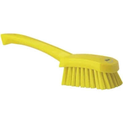 Imagen de Cepillo mano duro ergon. Vikan, amarillo, Vikan Adecuado para Ganadería