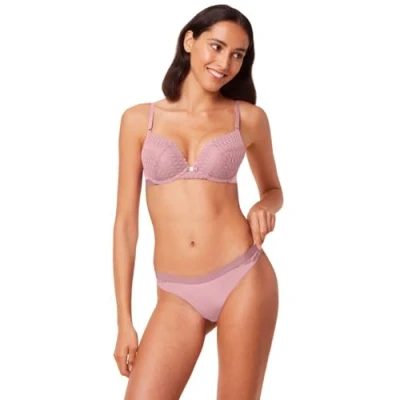 Imagen de Triumph Mujer Aura Spotlight T High Leg String, Sunrose Pink