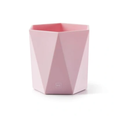 Imagen de Miquelrius Cubilete , Portalápices de Escritorio Organizador Tacto Suave Estructura Resistente Color Rosa