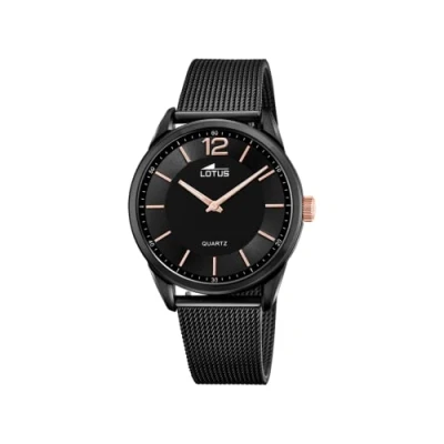 Imagen de LOTUS Reloj Modelo 18736/3 de la colección Minimalist, Caja 40 mm Gris con Correa Acero Negro para Caballero