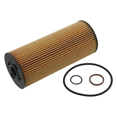 Imagen de FEBI BILSTEIN 35343 Filtro de aceite con junta anular Cartucho filtrante MAN: TGX, TGS, TGA, MERCEDES BENZ: T2/L Furgón / Familiar, MK