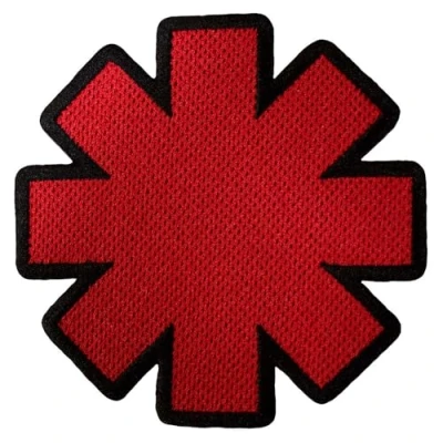 Imagen de Red Hot Chili Peppers Asterisk Parche tejido estándar