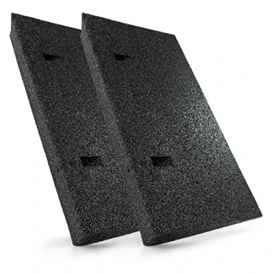 Imagen de rampa de goma negra I Ancho: 50 100 cm Altura: 45 70 110 mm cuña para silla ruedas acceso umbrales puerta
