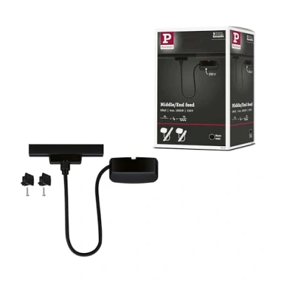 Imagen de Cable de alimentación Paulmann URail 1 m, negro