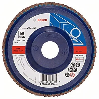 Imagen de Bosch 2 608 607 366 Disco de láminas 125 mm, 22,23 60 (pack 1)